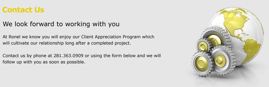 Contact Us — we look forward to working with you